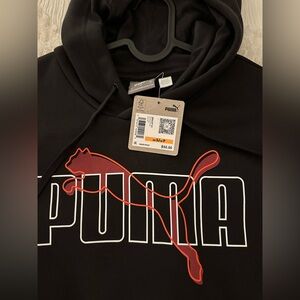 PUMA Men's Black Hoodie New with Tags